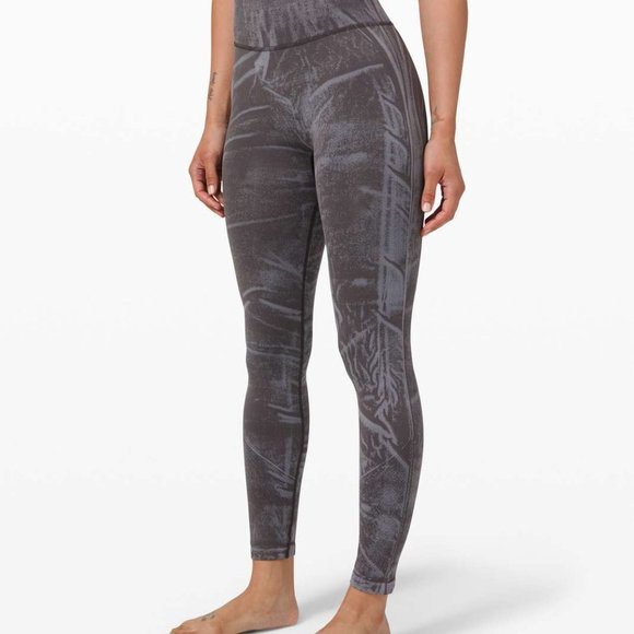 lululemon athletica Pants - Lululemon Ebb to Street Tight *Wash Stone Wash | Graphite Grey-Blue | 4